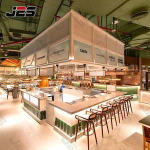 ריהוט בר וטרקלין עם בר חיצוני ערכת ספה ארון זכוכית ותחנת בר מסעדה - Product Image 3