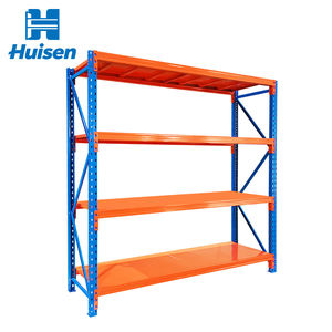 رفوف معدنية صناعية قابلة للتعديل عالية الكثافة متعددة الطبقات مخصصة للتخزين في المستودعات بدون براغي - Product Image 2