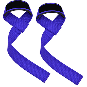 Sangles de musculation personnalisées avec logo, maintien solide du poignet, équipement de fitness pour soulevé de terre et powerlifting - Product Image 1