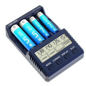 เครื่องชาร์จและปล่อยประจุแบตเตอรี่อัจฉริยะ SKYRC NC1500 รองรับกระแสไฟ 0.2-2.6A สำหรับแบตเตอรี่ AA/AAA ใช้กับรถ RC FPV Racing Analyzer ความจุ 500-3500mAh - Product Image 3