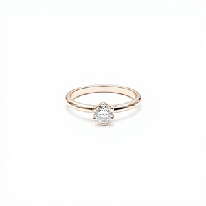 Diamond Engagement <b>Ring</b> Round Brilliant Cut <b>Ring</b> for Women Lab Grown Diamond - Product Image 1