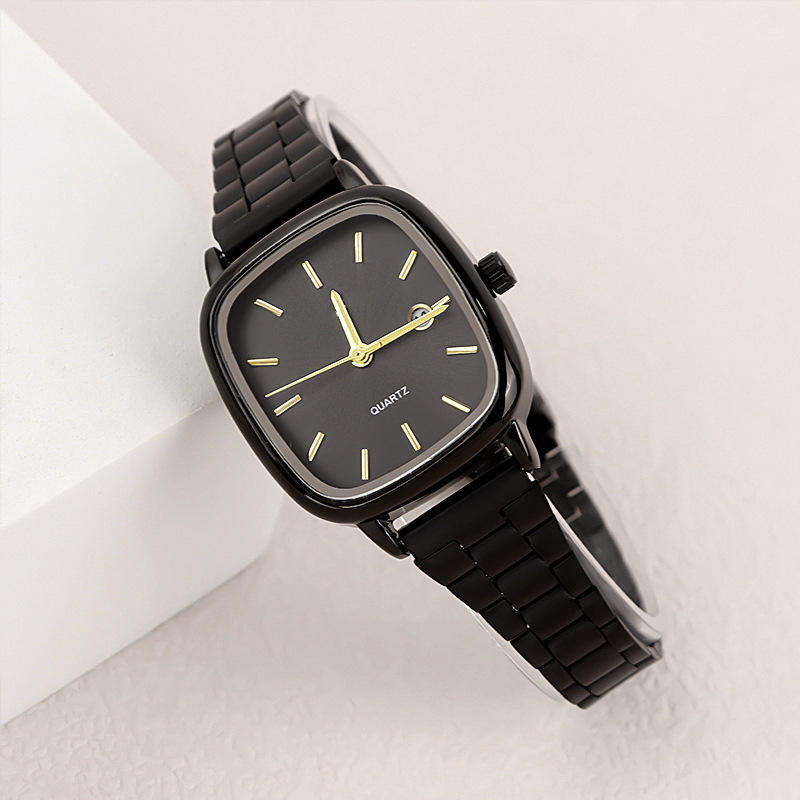 Ceinture noire avec surface noire (style homme)