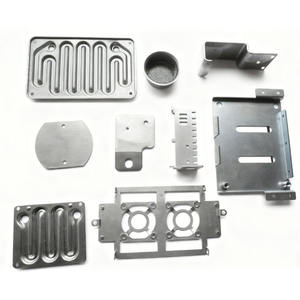 ओम स्टेनलेस स्टील एल्यूमीनियम कस्टम शीट धातु उत्पाद स्टैम्पिंग लेजर शीट धातु निर्माण सेवा के साथ निर्माण - Product Image 2