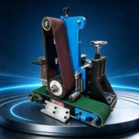 Machine à poncer à bande transporteuse de haute sécurité pour le polissage des métaux