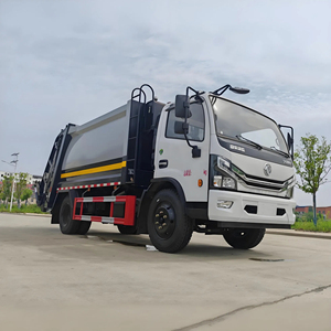 Công suất cao 10cbm 4x2 động cơ hộp số nén rác thu gom Xe tải rác nén xe vận chuyển chất thải nén - Product Image 5