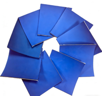PrintShield Modelo 007, Tapón de Goma Natural Resistente, Color Azul, Máquinas de Impresión Offset, Servicios de Corte Personalizados Disponibles