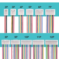Faisceau de câblage personnalisé OEM, fil à borne GH1.25, connexion double extrémité femelle 2-12 broches pour drones et modèles d'avions