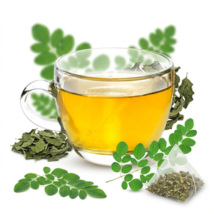 Thé aux feuilles de Moringa, arbre à feuilles parfumées, infusion rafraîchissante - Product Image 4