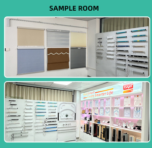 Persianas Enrollables Inalámbricas Sin Taladro, Modernas, Opacas, Inteligentes, Motorizadas, Persianas Romanas Superiores e Inferiores, Motor para <span class=keywords><strong>Cortinas</strong></span> - Product Image 5