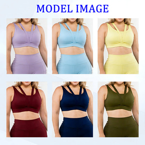 Abbigliamento Sportivo Personalizzato, Set Fitness Oversize, Reggiseno Sportivo, Pantaloni Yoga, Abbigliamento da Allenamento Taglie Forti per Donne - Product Image 2