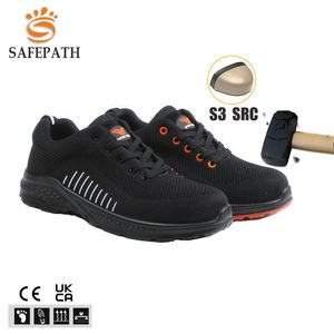 Zapatos DE SEGURIDAD deportivos de punto con mosca cómodos para <span class=keywords><strong>el</strong></span> trabajo de 6KV con aislamiento de electricista a la moda - Product Image 5