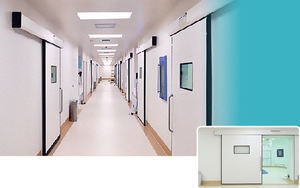 Aurwen thép không gỉ nội thất Exit sensiter Bệnh viện Y Tế Tự động kín cửa trượt Modular nhà điều hành hệ thống phòng - Product Image 4