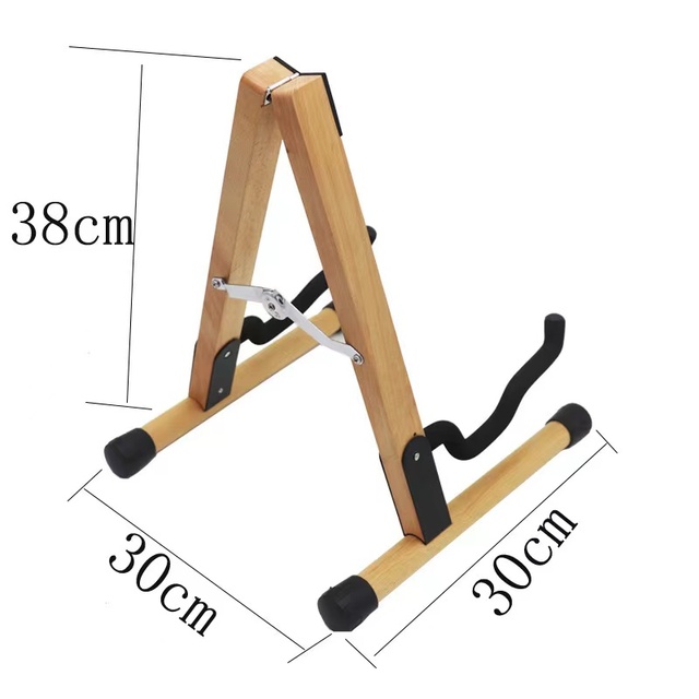 Factory Manufacturing Detachable Convenient Solid Wood Guitar Stand for Guitars   Musical Instruments & Accessories