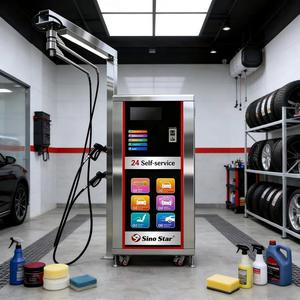 Stazione di <span class=keywords><strong>autolavaggio</strong></span> self-service <span class=keywords><strong>a</strong></span> gettoni/carte con pompa manuale - Product Image 3