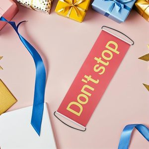 Bannière enroulable automatique personnalisée avec logo, panneau de cheering, accessoire de fête, décoration portable pour mariages, concerts et événements - Product Image 5