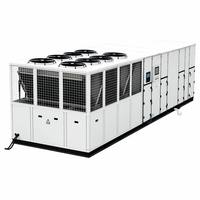 Unité de climatisation compacte intelligente de 25 tonnes avec récupération de chaleur et contrôle PLC, climatiseur à air refroidi R410A pour hôpitaux, laboratoires et salles blanches