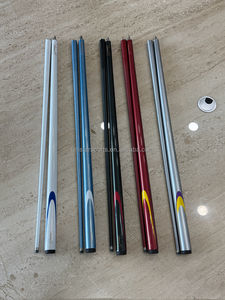 Colorido alta calidad 9,5 MM punta 57 "taco de billar 1/2-PC Centro articulado carbono grafito taco de billar <span class=keywords><strong>palo</strong></span> - Product Image 3