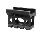Support de montage Riser Tactique Extérieur en Alliage d'Aluminium, Hauteur 1 pouce, pour Rail de 20mm, 3 Fentes, Accessoires de Montage de Lunette pour la Chasse