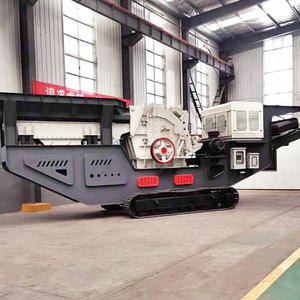 Estación móvil de trituración de impacto autopropulsada sobre orugas, planta de trituración de rocas montada sobre orugas para minería y aplicación en procesamiento de minerales - Product Image 2