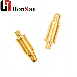 Standard Gold Plating Spring Loaded Test Four Point Probe brass pogo pin