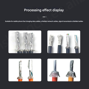 Machine de traitement de fil d'équipement de fabrication de câble coaxial pour la coupe de fil blindé et le câble de division de brossage - Product Image 6
