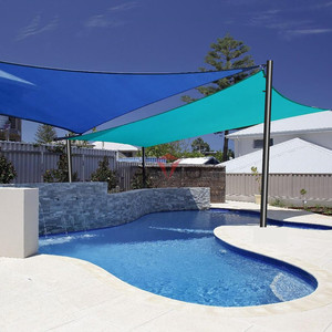 Poteaux de voile d'ombrage réglables <span class=keywords><strong>en</strong></span> acier robuste avec vis d'ancrage au sol <span class=keywords><strong>pour</strong></span> voiles d'ombrage de patio, de jardin et de piscine <span class=keywords><strong>en</strong></span> extérieur - Product Image 2