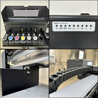 Imprimante industrielle UV à encre blanche pour téléphone, machine d'impression à passage unique pour cartes, prix compétitif, pour raquettes de pickleball, verres et thermos à Guangzhou