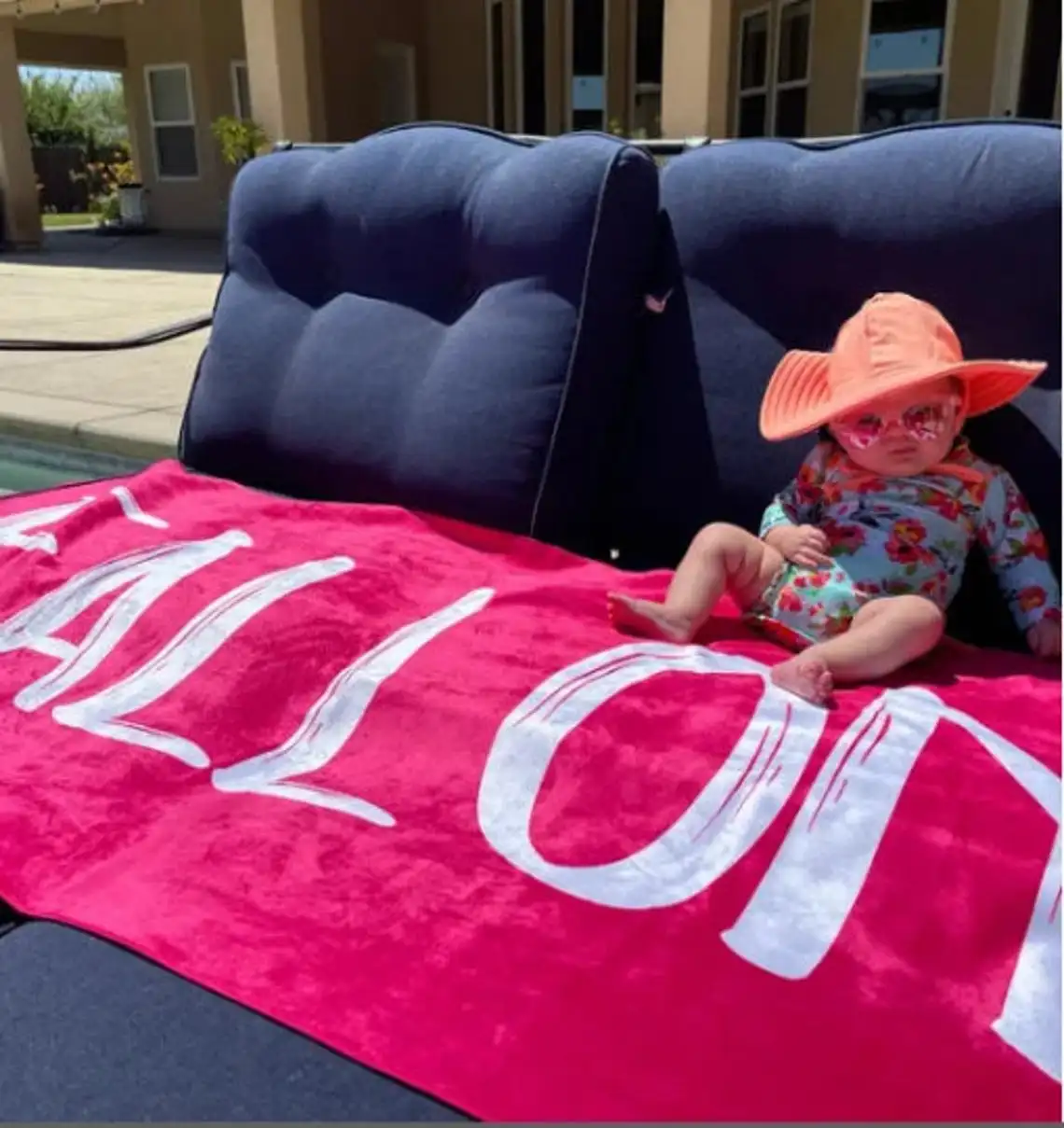 custom printed microfiber Personalized name Beach Towel