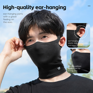 WEST BIKING 82% Nylon 18% Spandex Masque de cyclisme doux d'été Masque de sport respirant sans couture avec logo réfléchissant - Product Image 6