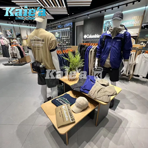 Top Quality Store Fixtures for Men's Clothing Retail Shop Man Clothes Shop Interior Decoration Customized Design - Product Image 5