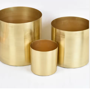 ขาตั้งกระถางต้นไม้เหล็กชุบทองขายส่ง |   กระถางตกแต่งบ้านและสวนสไตล์ฟาร์มเฮาส์ โลโก้สั่งทำได้ เป็นมิตรกับสิ่งแวดล้อม ทนทาน น้ำหนักเบา - Product Image 4