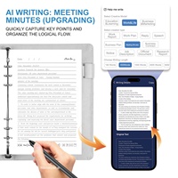 Bloc de Notas Digital Inteligente con IA, Diseño y Traducción Inteligentes, Sincronización en Tiempo Real, Dibujo para Reuniones, Registro con IA, Material de Oficina, MEJOR PRECIO
