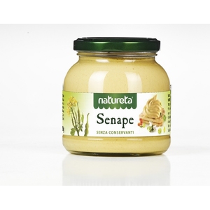 Salsa per Insalata al Miele e Senape Natureta 200g X12 Pezzi in Barattolo di Vetro Senza Conservanti - Product Image 1