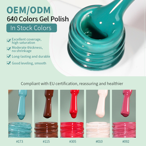 R S Nail Biểu Tượng Tùy Chỉnh 640 Màu Ba Bước Gel <span class=keywords><strong>Varnish</strong></span> Bán Vĩnh Viễn Uv Gel Polish Nail Nguồn Cung Cấp Cho Móng Tay Nghệ Thuật Vẽ Tranh Salon - Product Image 3