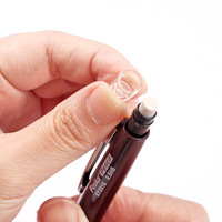 FOSKA pratique pour cliquer sur la gomme d'extrémité incluse lisse 0.5 0.7 crayon mécanique d'écriture avec gomme pour bureau à domicile et école