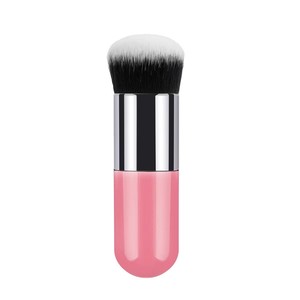 Metallic Mini <b>Foundation</b> Brush Single Cosmetic Makeup Tool Private Label - Product Image 4