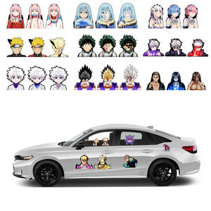1300 تصميمًا لملصقات أنمي كرتونية مقاومة للماء بتقنية الحركة المجسمة (Lenticular) لتزيين السيارات وأجهزة الكمبيوتر المحمولة، ملصقات Solo Leveling ثلاثية الأبعاد - Product Image 1