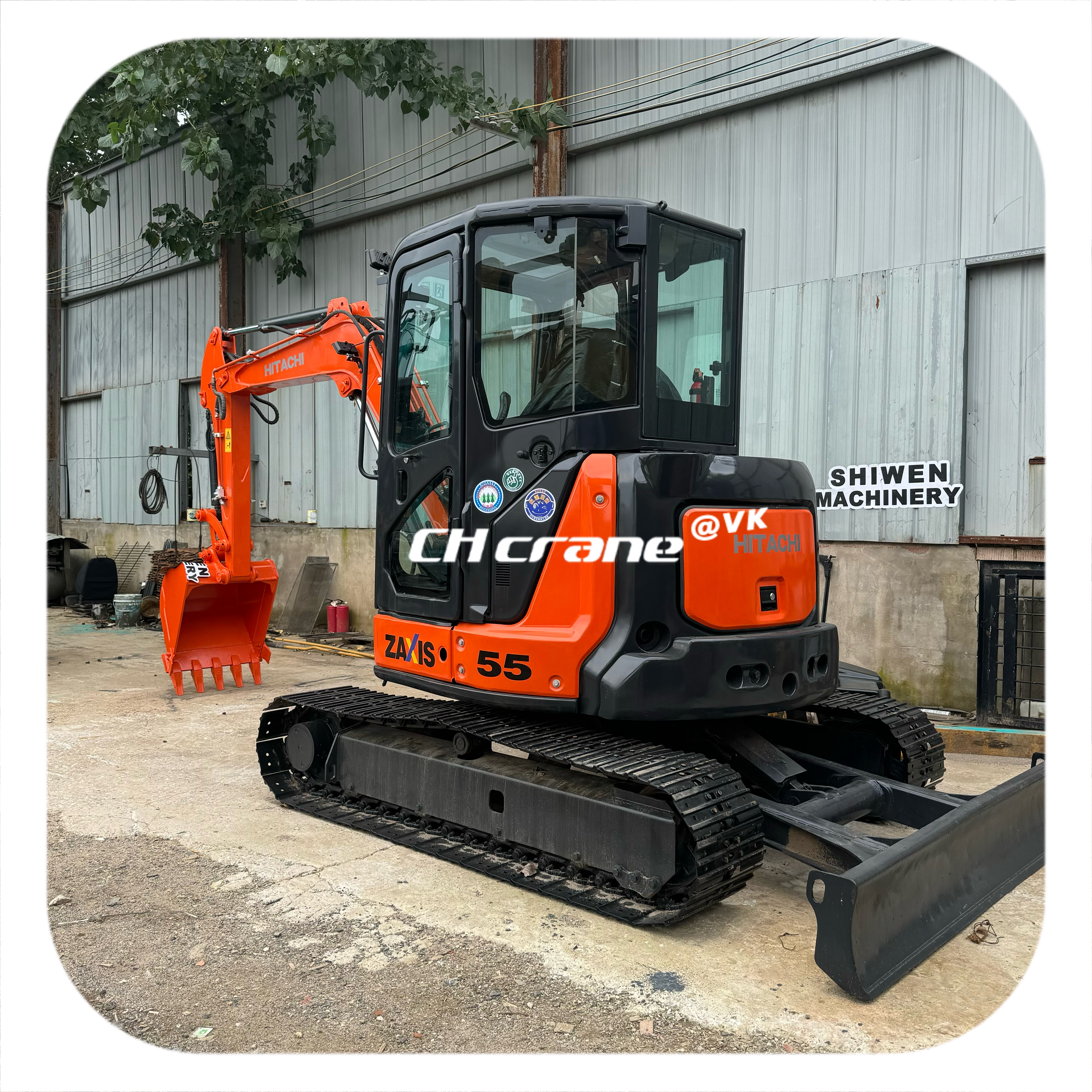 On Sale Hitachi Excavator 55 95% New Condition | Alibaba.com
