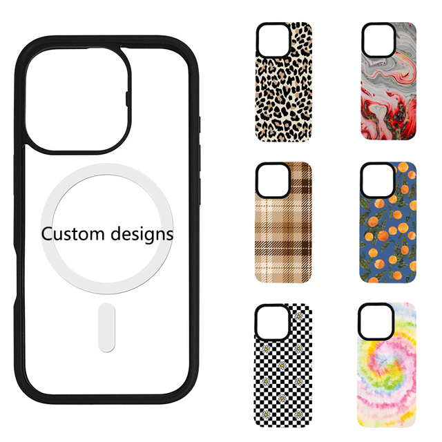 Universal Plastic Cases Magnetic Custom Replaceable Magnet Phone case for IPhone 15 17 Pro Max Mobile Phone Cases