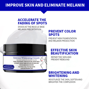 Crema Blanqueadora Fuerte para Zonas Íntimas, Axilas y Área del Bikini, Elimina Manchas Oscuras de Forma Instantánea - Product Image 4