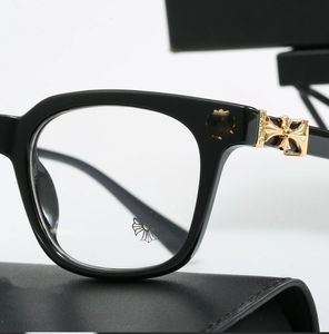 2025 이탈리아 크롬 트렌드 베스트셀러 신상 하트 안경 남녀 공용 평면 안경 클래식 여행 패션 안경 - Product Image 4