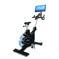 Bicicleta de Spinning Comercial con Sistema de Resistencia Magnética y Pantalla Giratoria para Gimnasio, Equipo de Interior