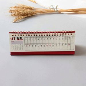 2026 Simple Mini Office Desktop Decoration Portable Self-Discipline Small <b>Calendar</b> with Clock-In Notepad Plan Book Desk <b>Calendar</b> - Product Image 3