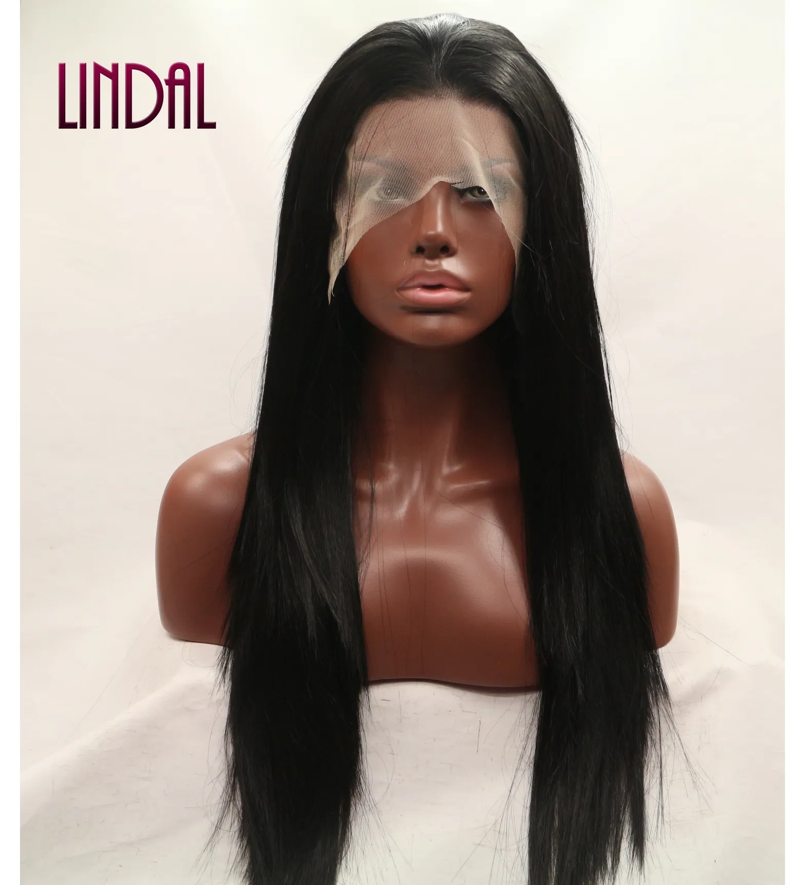 LINDAL synthetic wigs long and short hair black straight 13x3 lace front synthetic wigs heat resistant synthetic hair wigs