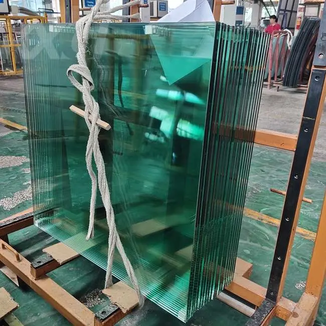 Glass factory manufacture 6mm 8mm 10mm Public places fence tempered glass price in the philippines