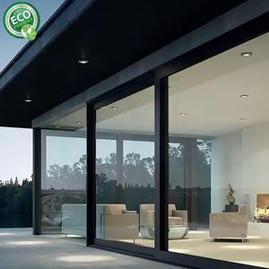 High-end Customizable Panoramic Glass <b>Sliding</b> Door Aluminum Alloy Frame Modern Design Waterproof For Apartments - Product Image 2