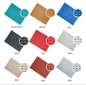 Alfombrilla antideslizante para suelo de piscina al aire libre con patrón sólido de tamaño personalizado hecha a máquina con función de drenaje de agua a precio de fábrica - Product Image 4