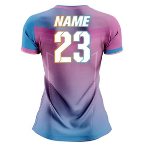 Professional Made Adult Unisex Soccer Jersey Printed Customized Colors Logo Breathable Quick Dry V-neck Half Sleeve Team High - Product Image 3