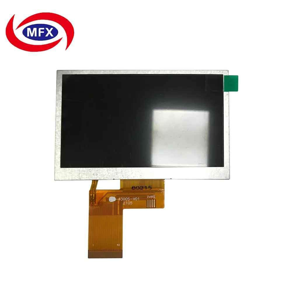 Mô-đun Màn Hình Hiển Thị Lcd TFT 4.3 * RGB * 480 Độ Sáng 350cd/M2 OEM 272 Inch