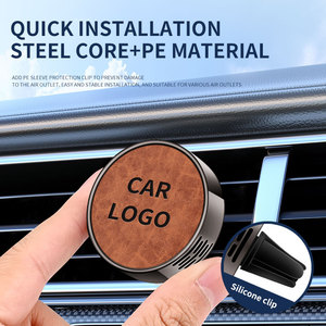 Grosir kustomisasi Dekorasi mewah logam campuran dapat disesuaikan penyebar wangi klip ventilasi isi ulang parfum penyegar udara mobil - Product Image 4